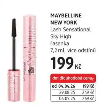 dm drogerie Maybelline New York nabídka