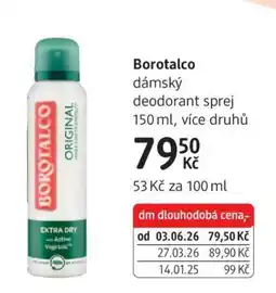 dm drogerie Borotalco nabídka