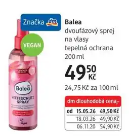 dm drogerie Balea nabídka