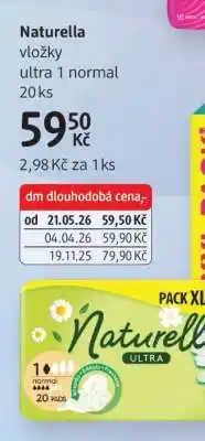 dm drogerie Naturella nabídka
