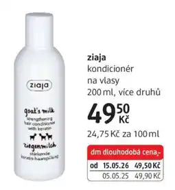 dm drogerie ZiAJA nabídka