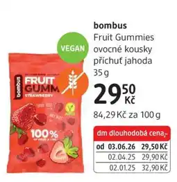 dm drogerie Bombus nabídka