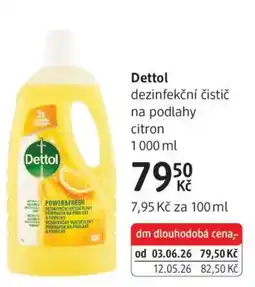 dm drogerie Dettol nabídka