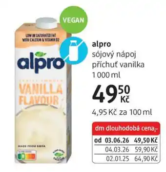 dm drogerie Alpro nabídka