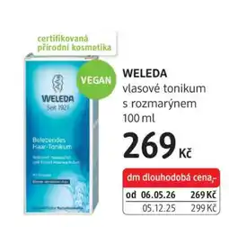 dm drogerie Weleda nabídka