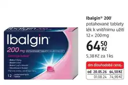 dm drogerie Ibalgin 200 nabídka