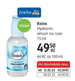 dm drogerie Balea nabídka