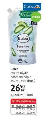 dm drogerie Balea nabídka