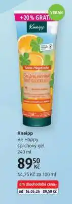 dm drogerie Kneipp nabídka