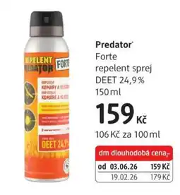 dm drogerie Predator nabídka