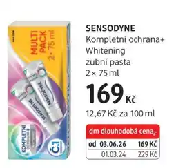 dm drogerie Sensodyne nabídka