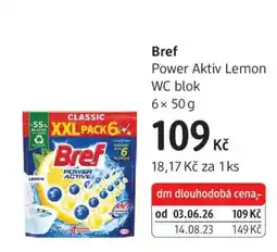 dm drogerie Bref nabídka