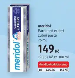 dm drogerie Meridol nabídka