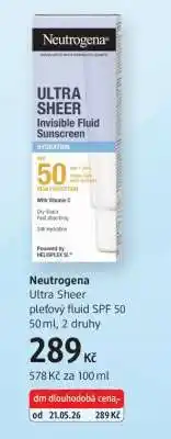 dm drogerie Neutrogena nabídka