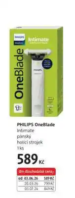 dm drogerie Philips OneBlade nabídka