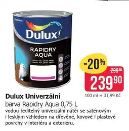 Teta Dulux Univerzální barva Rapidry Aqua 0,75 L nabídka