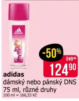 Teta adidas dámský nebo pánský DNS nabídka