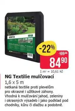 Teta NG Textilie mulčovací nabídka
