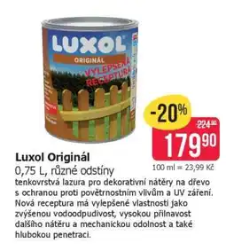 Teta LUXOL ORIGINAL nabídka