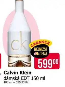 Teta Calvin Klein dámská EDT 150 ml nabídka