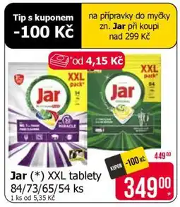 Teta Jar XXL tablety 84/73/65/54 ks nabídka