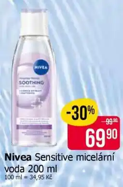 Teta Nivea Sensitive micelární voda 200 ml nabídka