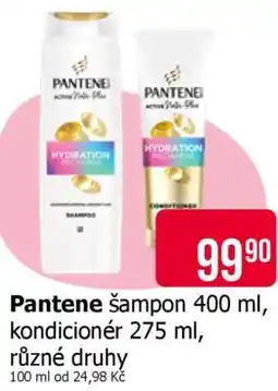 Teta Pantene šampon 400 ml, kondicionér 275 ml nabídka