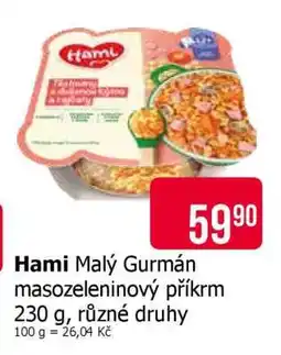 Teta Hami Malý Gurmán masozeleninový příkrm nabídka
