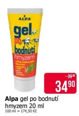 Teta ALPA gel po bodnutí hmyzem 20 ml nabídka