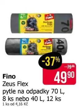 Teta Fino Zeus Flex pytle na odpadky 70 L, 8 ks nebo 40 L, 12 ks nabídka