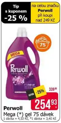Teta Perwoll Mega (*) gel 75 dávek nabídka