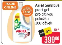 Teta Ariel Sensitive Prací gel nabídka