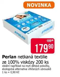 Teta Perlan netkaná textilie ze 100% viskózy 200 ks nabídka