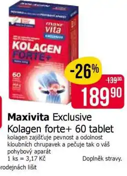 Teta MaxiVita Exclusive Kolagen forte+ 60 tablet nabídka