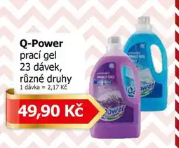 Teta Q-Power prací gel nabídka