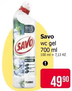 Teta Savo wc gel 700 ml nabídka