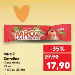 Kaufland Mrož Zmrzlina nabídka