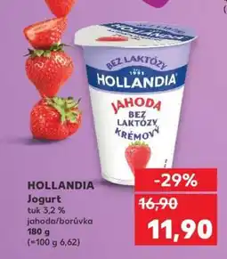 Kaufland Hollandia jogurt nabídka