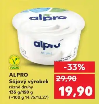 Kaufland Alpro Sójový výrobek nabídka
