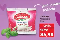 Kaufland Galbani Mozzarella, 100 g nabídka