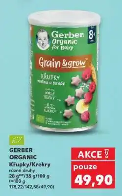 Kaufland GERBER ORGANIC Křupky/Krekry nabídka
