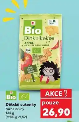 Kaufland Dětské sušenky nabídka