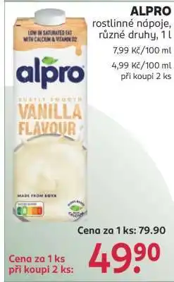 Rossmann Alpro nabídka