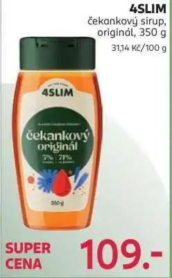 Rossmann 4Slim Čekankový sirup originál 350 g nabídka