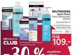 Rossmann Neutrogena Hydro Boost nabídka