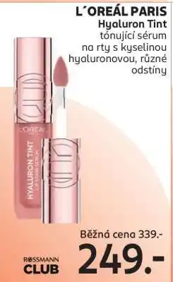 Rossmann L´ORÉAL PARIS Hyaluron Tint nabídka