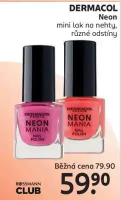 Rossmann DERMACOL Neon nabídka