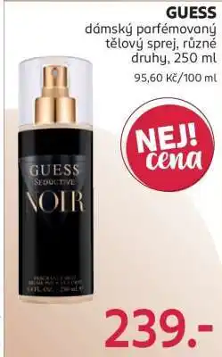 Rossmann Guess nabídka