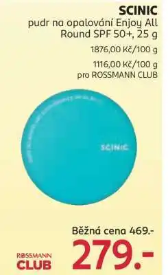 Rossmann SCINIC nabídka