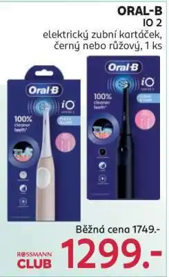 Rossmann ORAL-B IO 2 nabídka